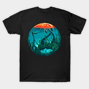 tentacles women T-Shirt